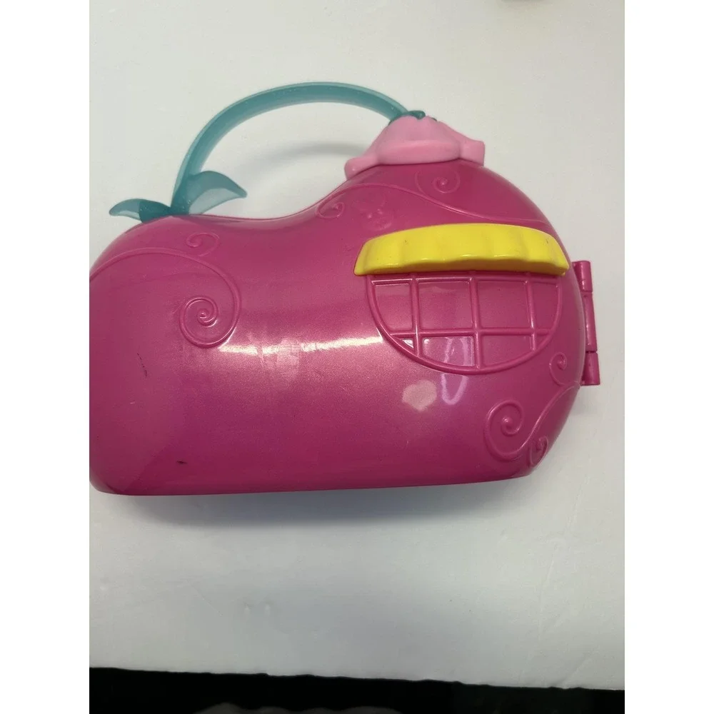 Mattel Toy Shop House Carry Case Playset Pink Blue Yellow Plastic Toy Kids